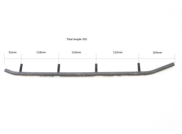 Styreskinne Ski-Doo X-Calibar II Selges parvis, Coromant 